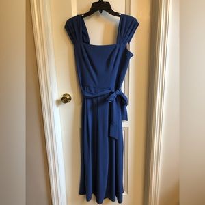 EUC Gal Meets Glam blue midi jumpsuit - size 6